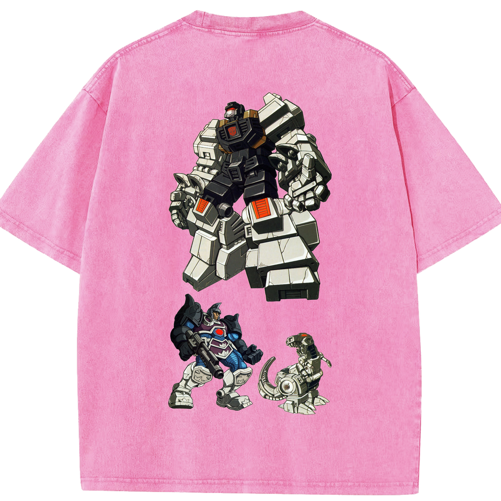 （画像用）  綿100% ヴィンテージ風 半袖Tシャツ（背面プリント）